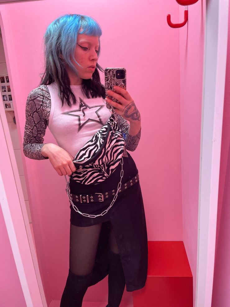 Zebra Fanny Pack