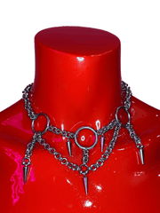 Jade Chain Mail Necklace - Kettamin B