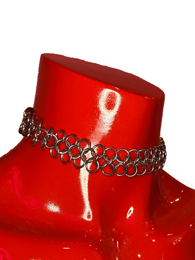 Jellyfish Chain Mail Necklace - Kettamin B