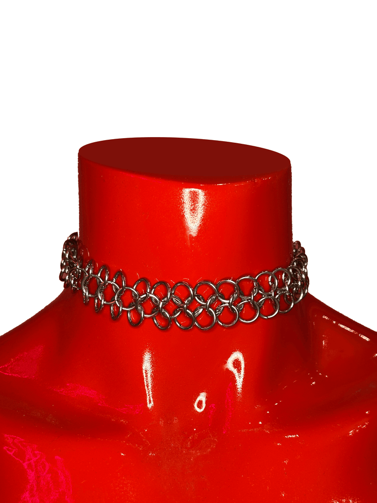 Jellyfish Chain Mail Necklace - Kettamin B