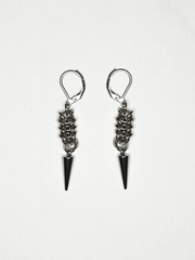 Starcrossed Chain Mail Earrings - Kettamin B